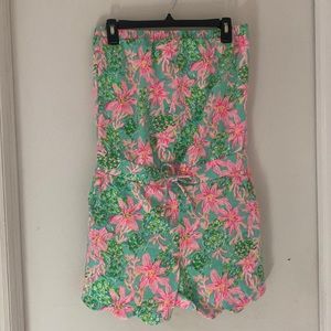 Lilly Pulitzer floral romper